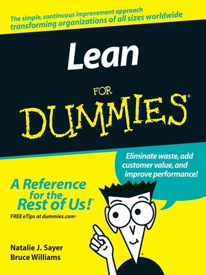 Lean For Dummies - ebook